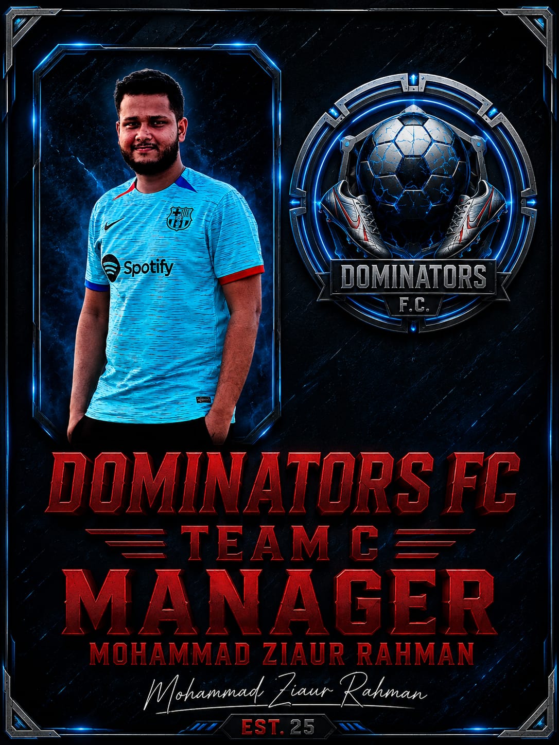Mohammad Ziaur Rahman - Team C Manager