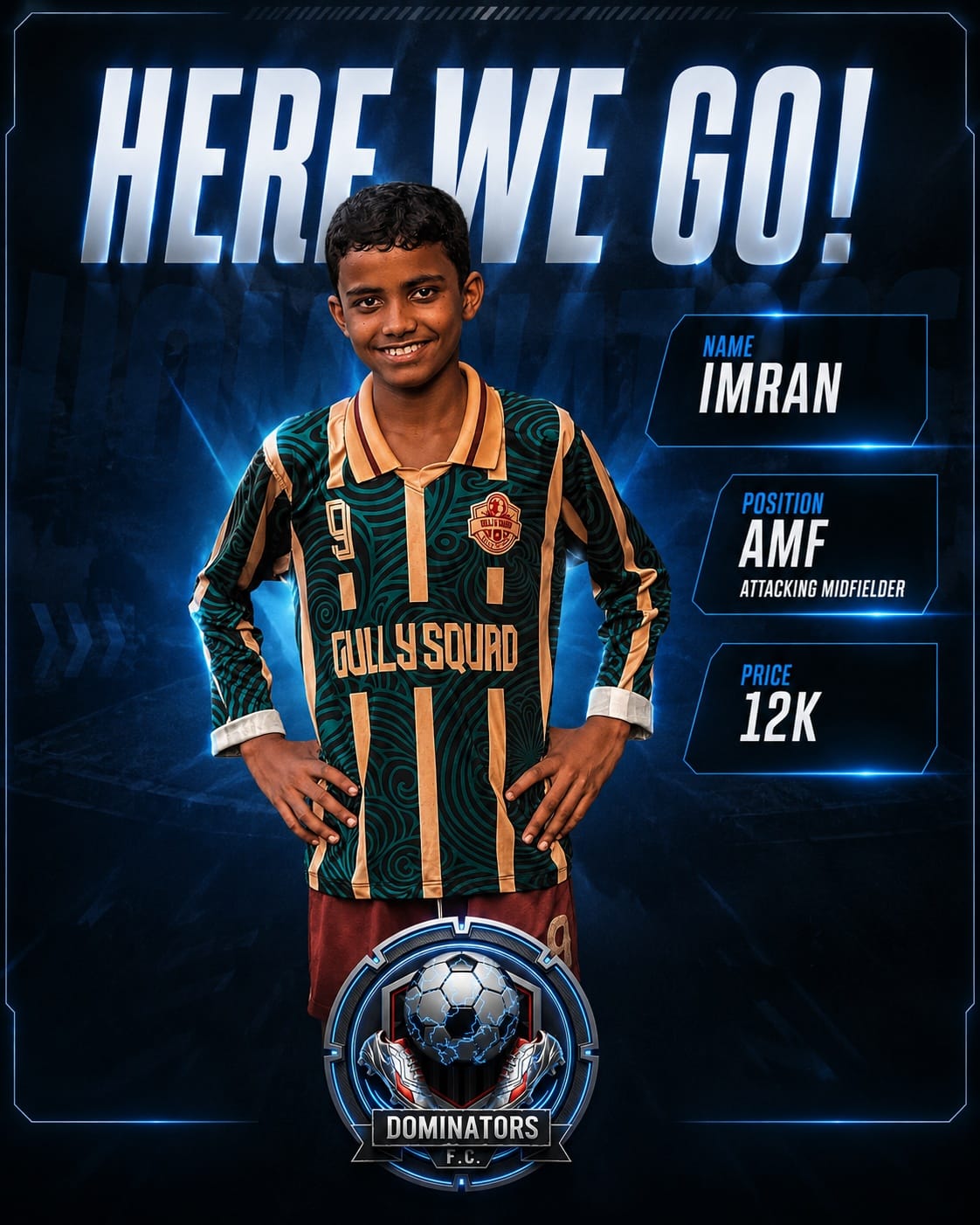 Imran - Dominators FC Player