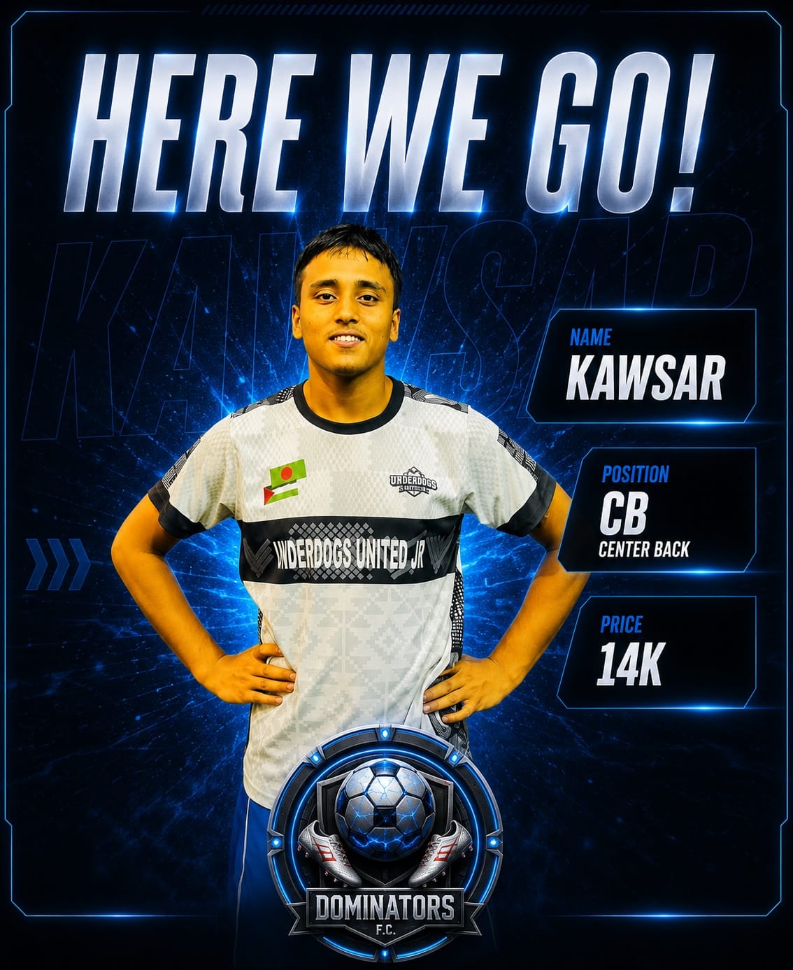 Kawsar - Dominators FC Player