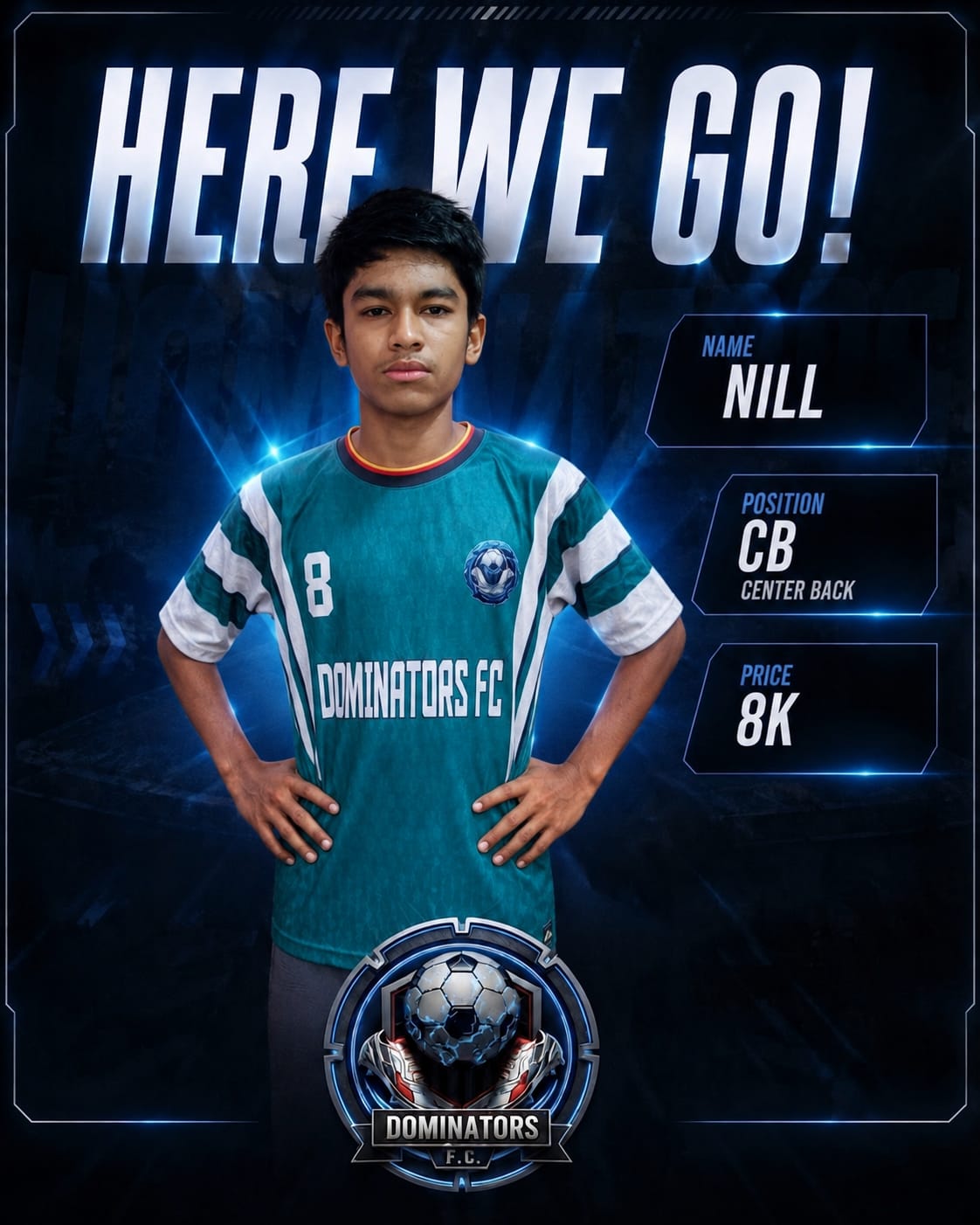 Nill - Dominators FC Player