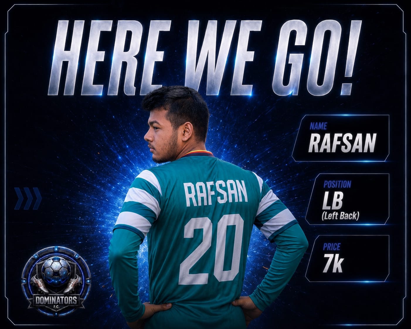 Rafsan - Dominators FC Player