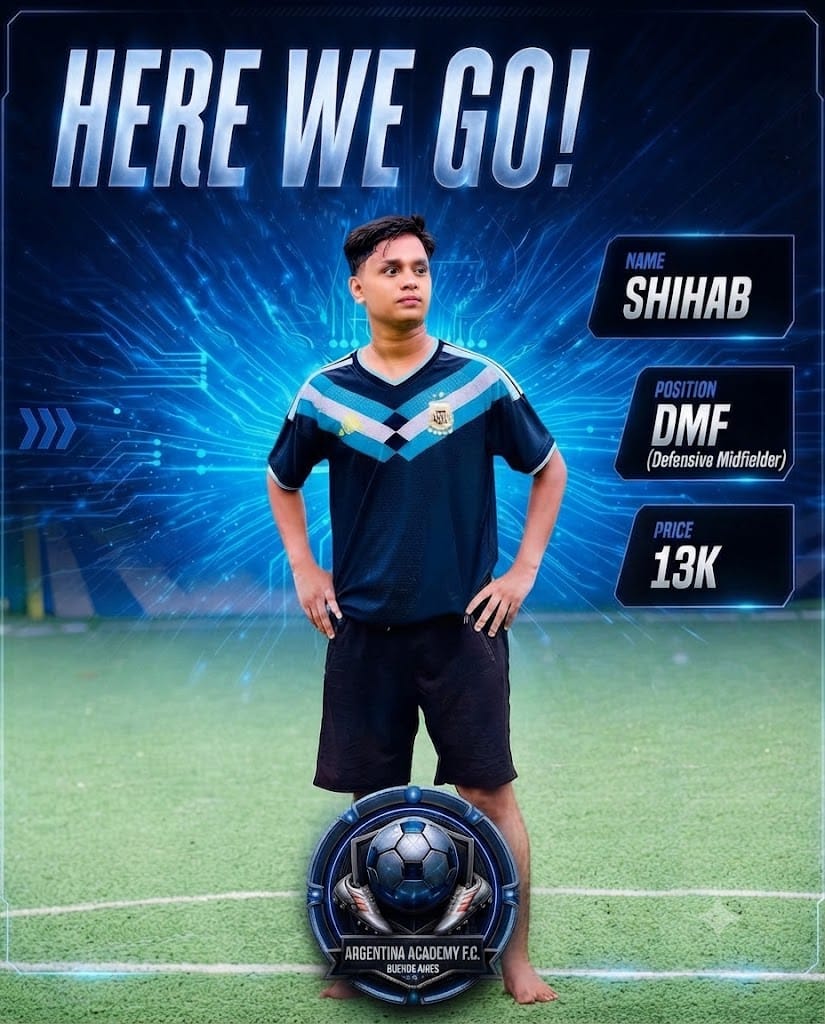 Shihab - Dominators FC Player