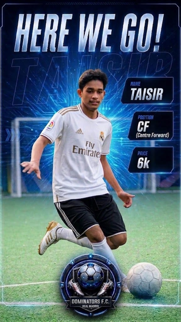 Taisir - Dominators FC Player
